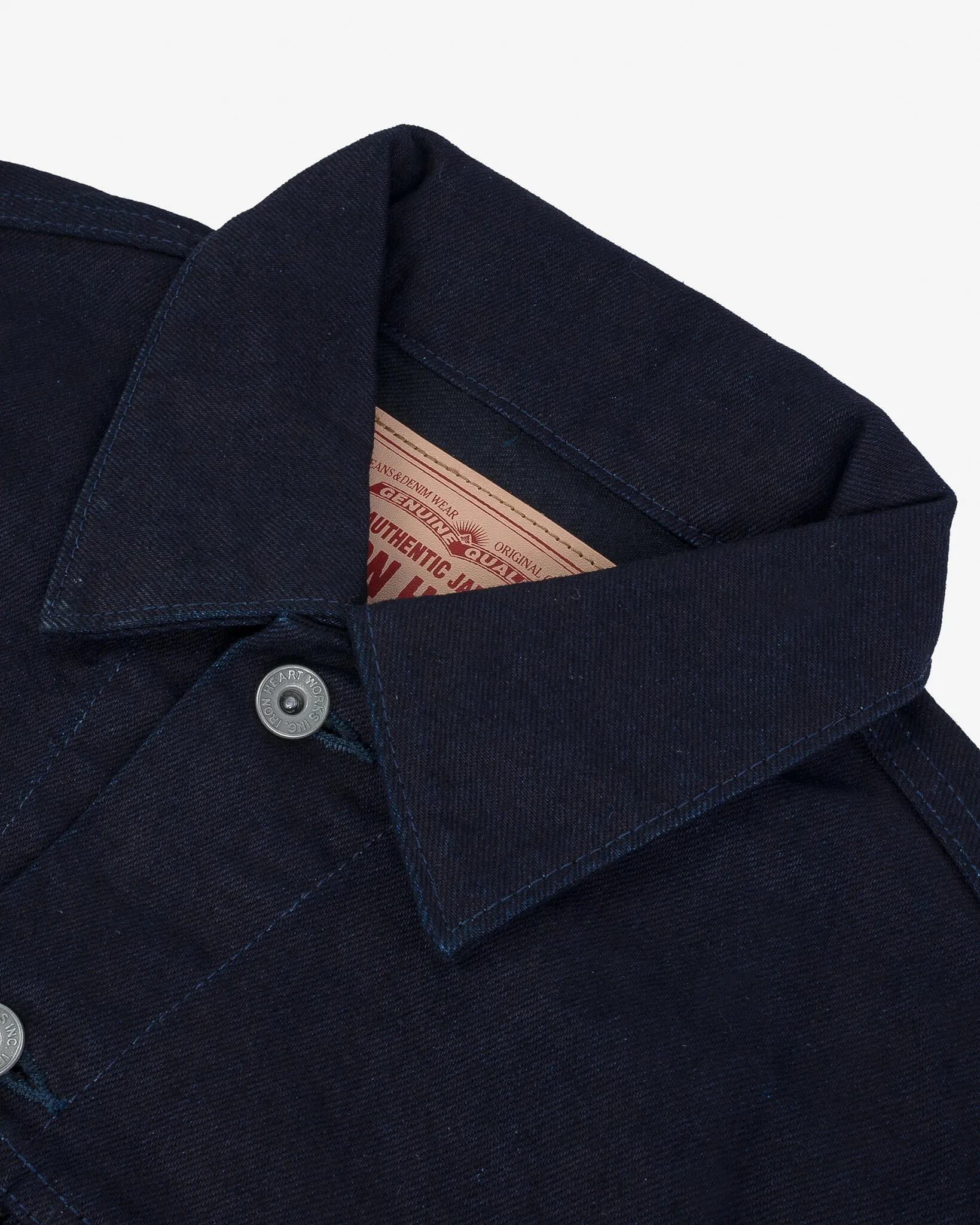 14oz Selvedge Denim Modified Type III Jacket -  Indigo/Black