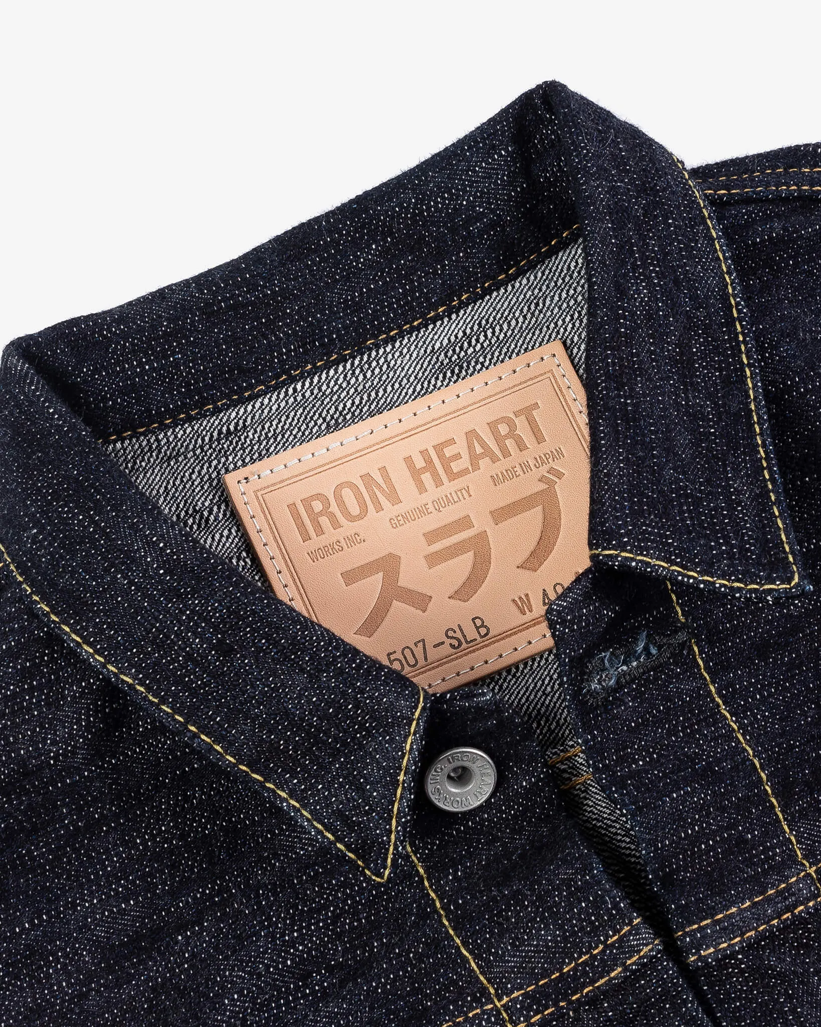 16oz Slubby Selvedge Denim Type II Jacket - Indigo