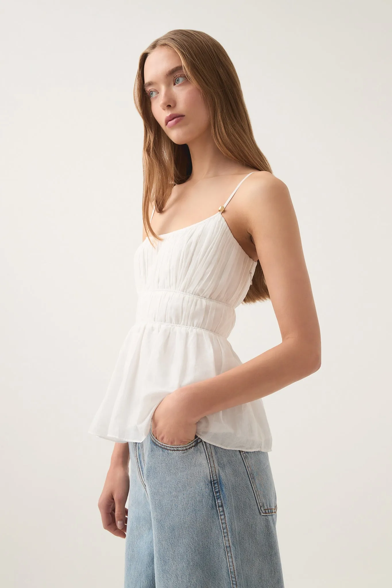 Acapella Ruched Top