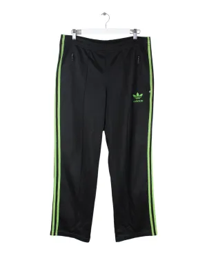 Adidas 90s Vintage Trefoil 3-Stripes Track Pants Schwarz S