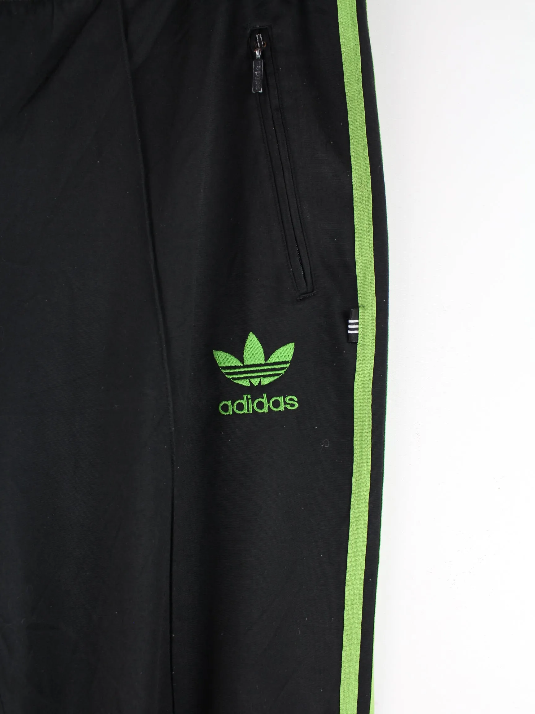 Adidas 90s Vintage Trefoil 3-Stripes Track Pants Schwarz S