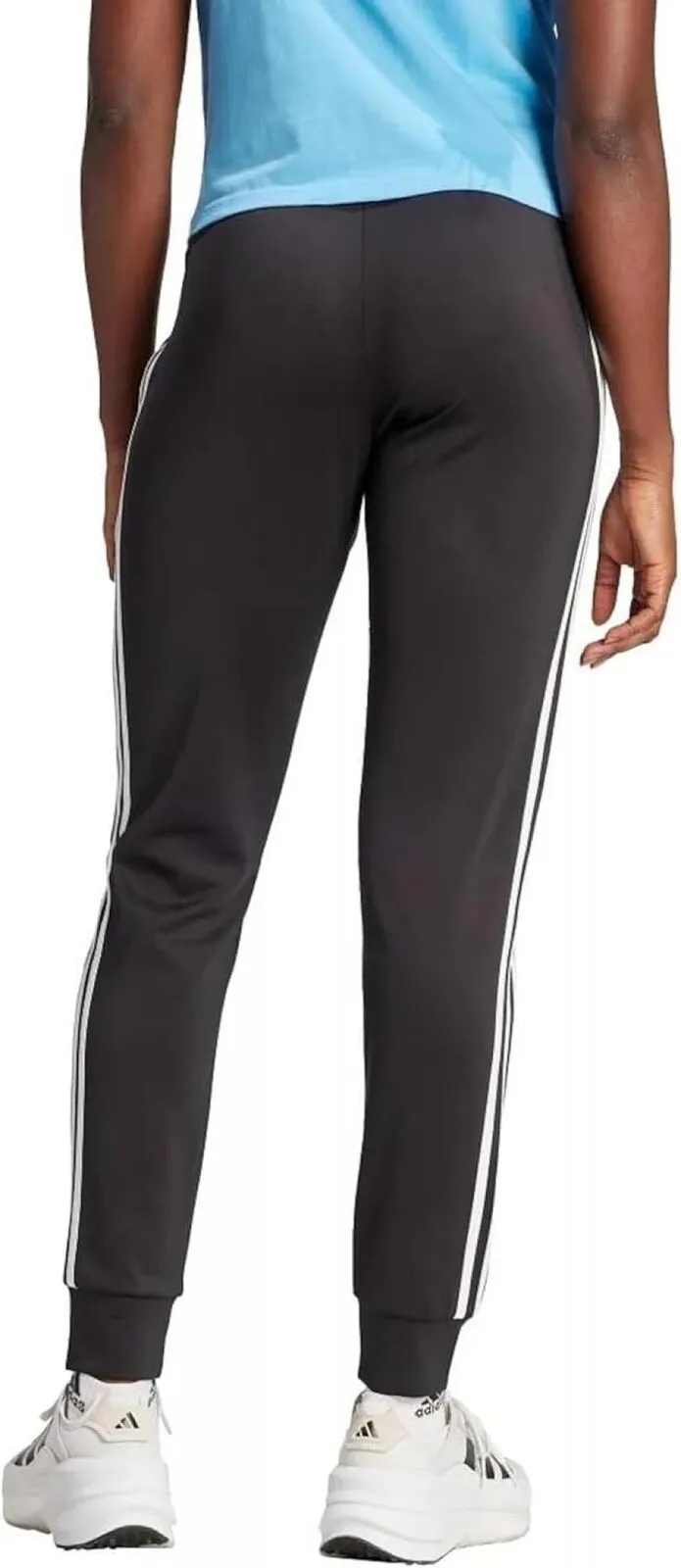 Adidas Ladies 3 Stripe Aeroready Active Jogger Pants 1784333