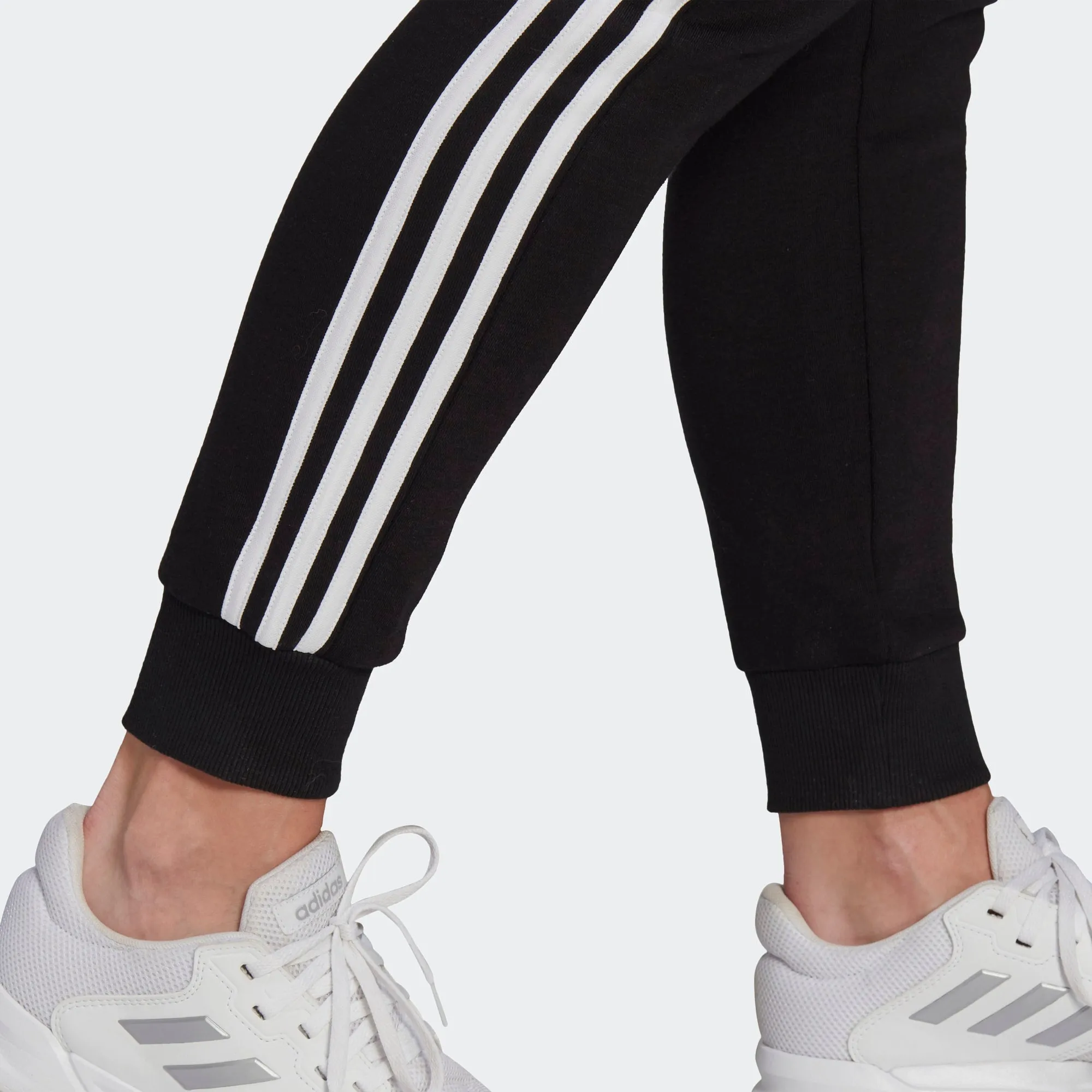ADIDAS WOMEN'S 3 STRIPE FLEECE PANT