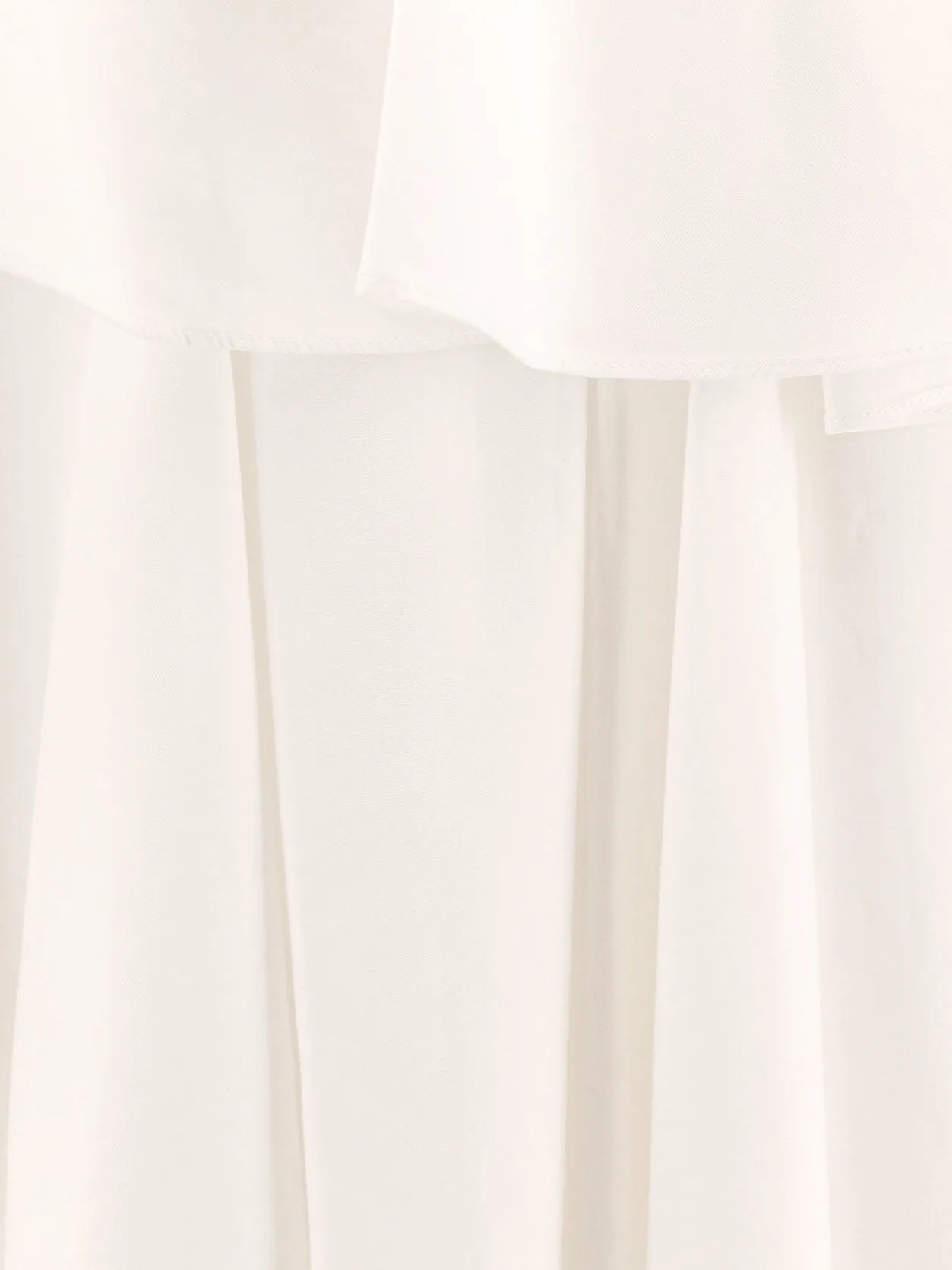 Alaia Spiral Cotton Popeline Skirt
