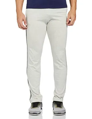 Amazon Brand - Symbol Men's Regular Track Pants (KTRK-02_Ecru Mel_M)