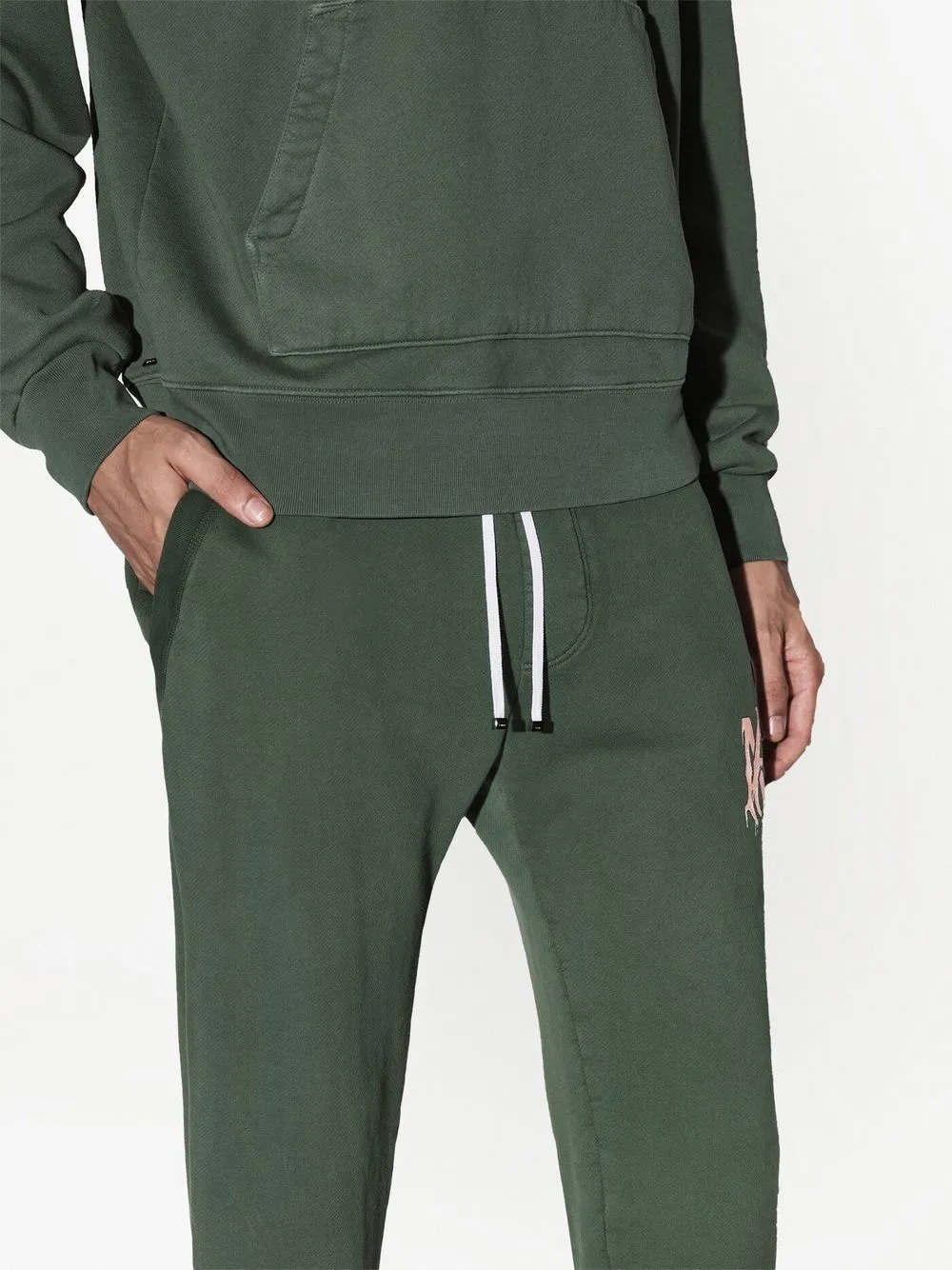 AMIRI MA logo-print track pants