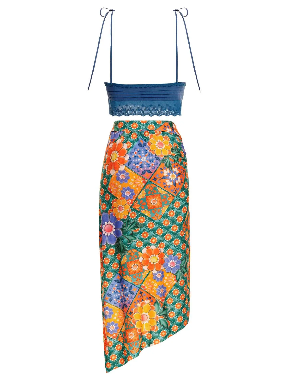 Ariel Crop-Zen Skirt ::RET