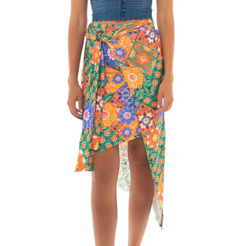 Ariel Crop-Zen Skirt ::RET