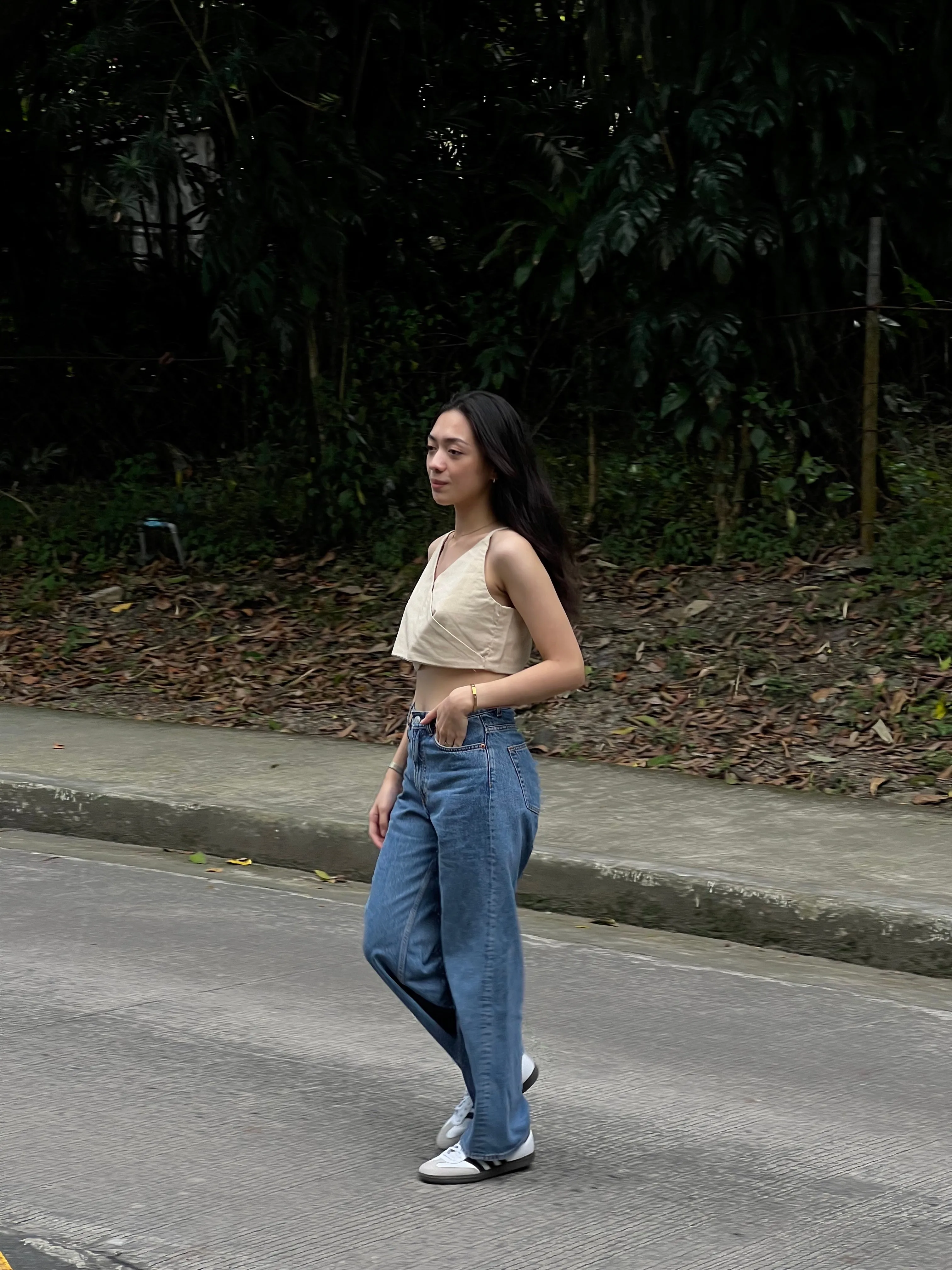 Back-To-Back Twist Cami in Oat