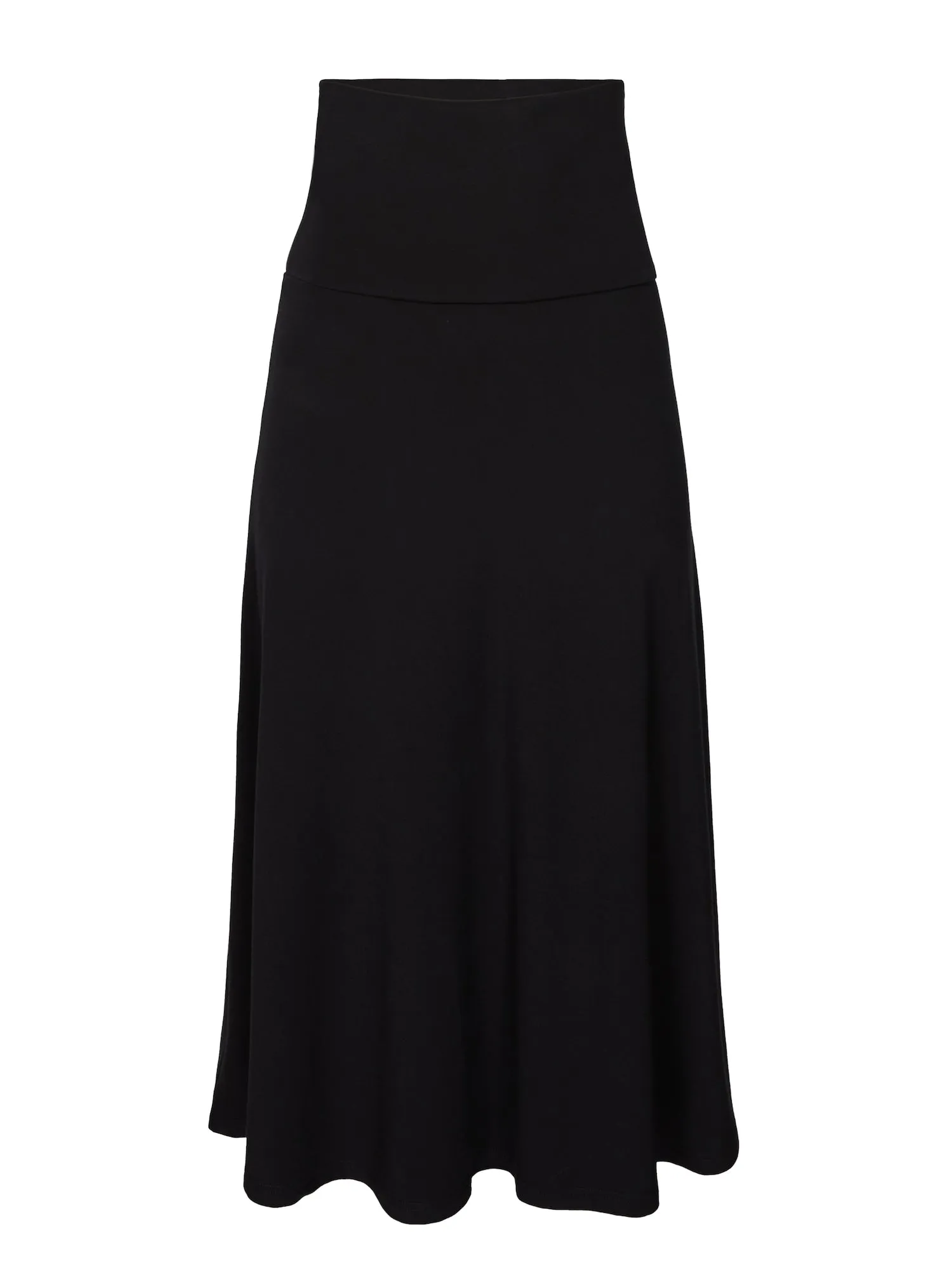 Bamboo Swishy Skirt - Black