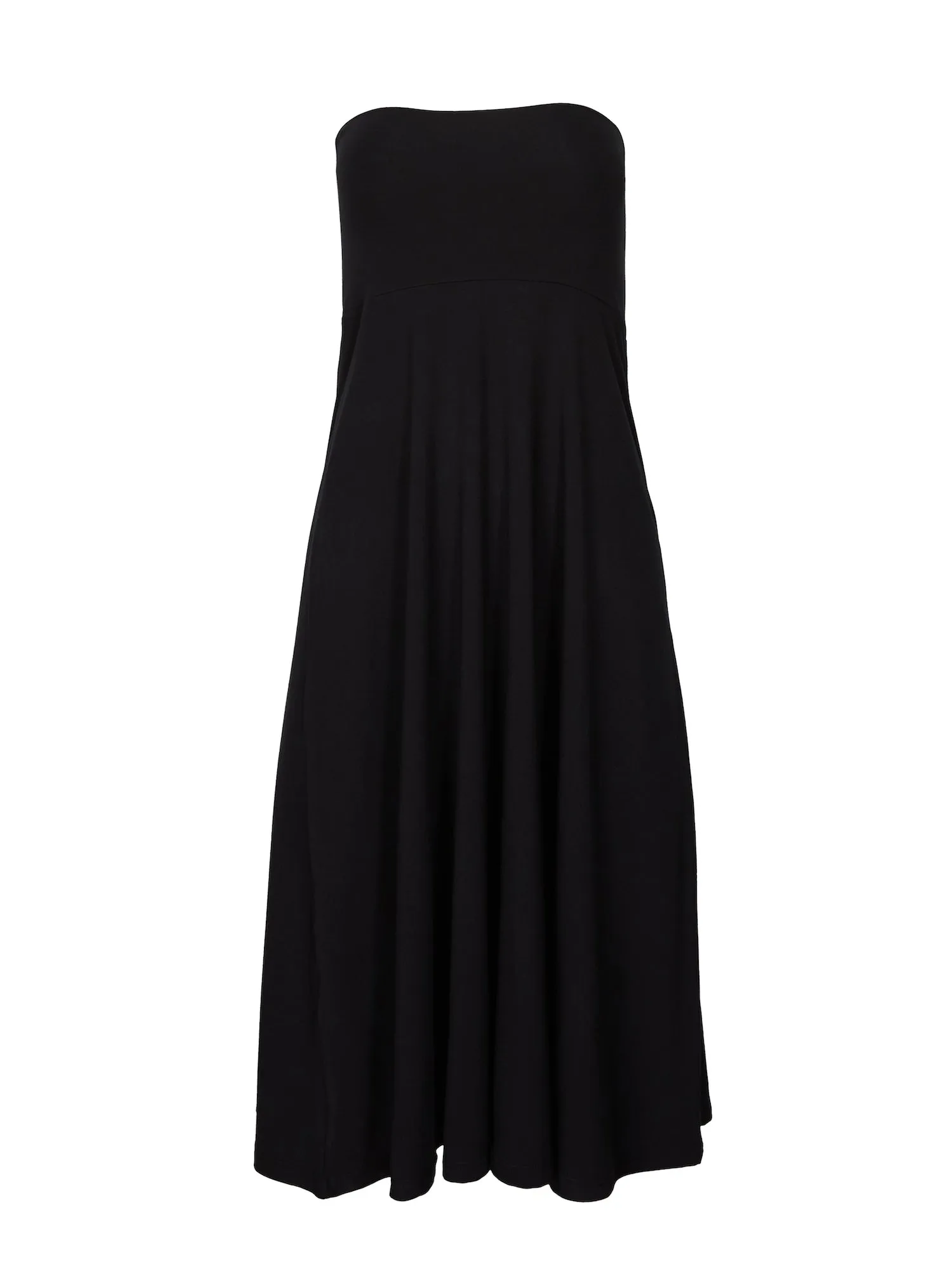 Bamboo Swishy Skirt - Black