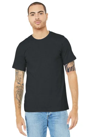 BELLA CANVAS  Unisex Heather CVC Short Sleeve Tee. BC3001CVC Dark Grey Heather