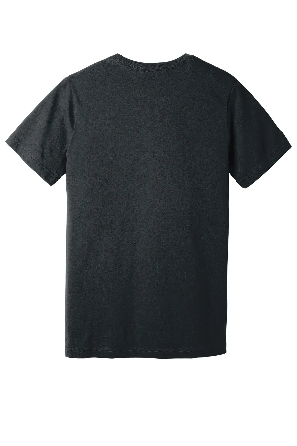 BELLA CANVAS  Unisex Heather CVC Short Sleeve Tee. BC3001CVC Dark Grey Heather