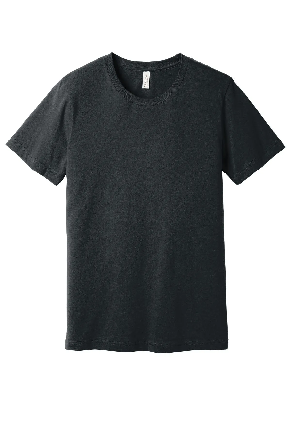 BELLA CANVAS  Unisex Heather CVC Short Sleeve Tee. BC3001CVC Dark Grey Heather