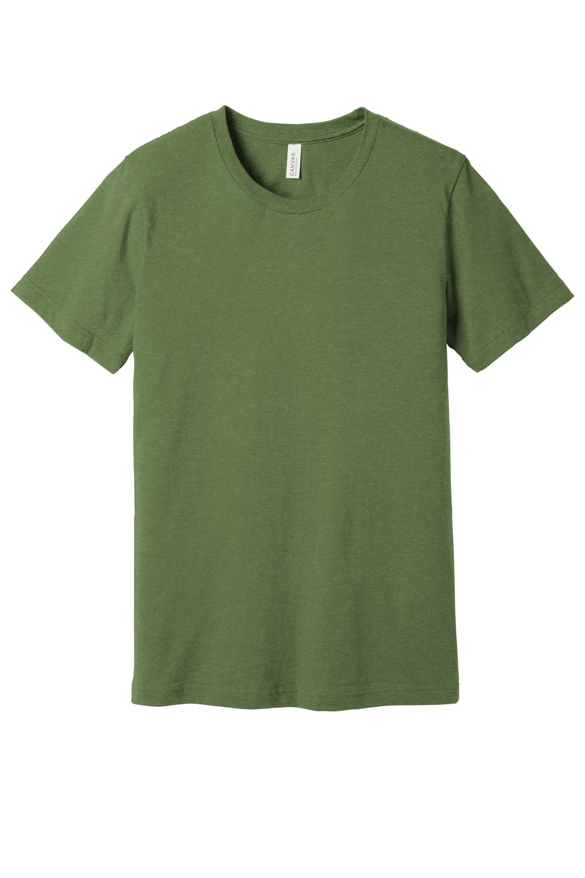 BELLA CANVAS  Unisex Heather CVC Short Sleeve Tee. BC3001CVC Heather Green