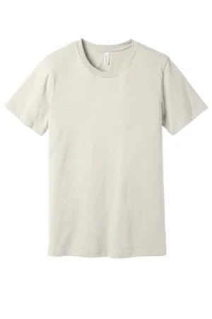 BELLA CANVAS  Unisex Heather CVC Short Sleeve Tee. BC3001CVC Heather Natural