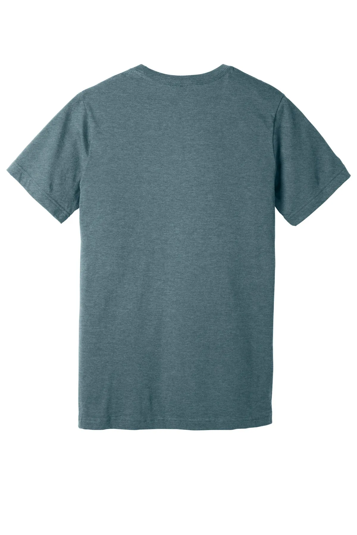 BELLA CANVAS  Unisex Heather CVC Short Sleeve Tee. BC3001CVC Heather Slate