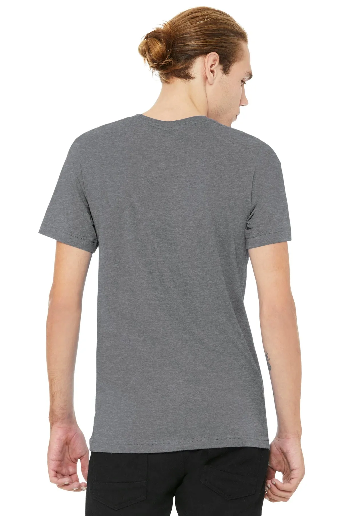 BELLA CANVAS  Unisex Heather CVC Short Sleeve Tee. BC3001CVC Heather Storm