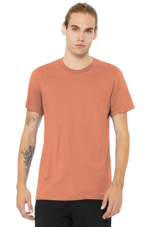 BELLA CANVAS  Unisex Heather CVC Short Sleeve Tee. BC3001CVC Heather Sunset