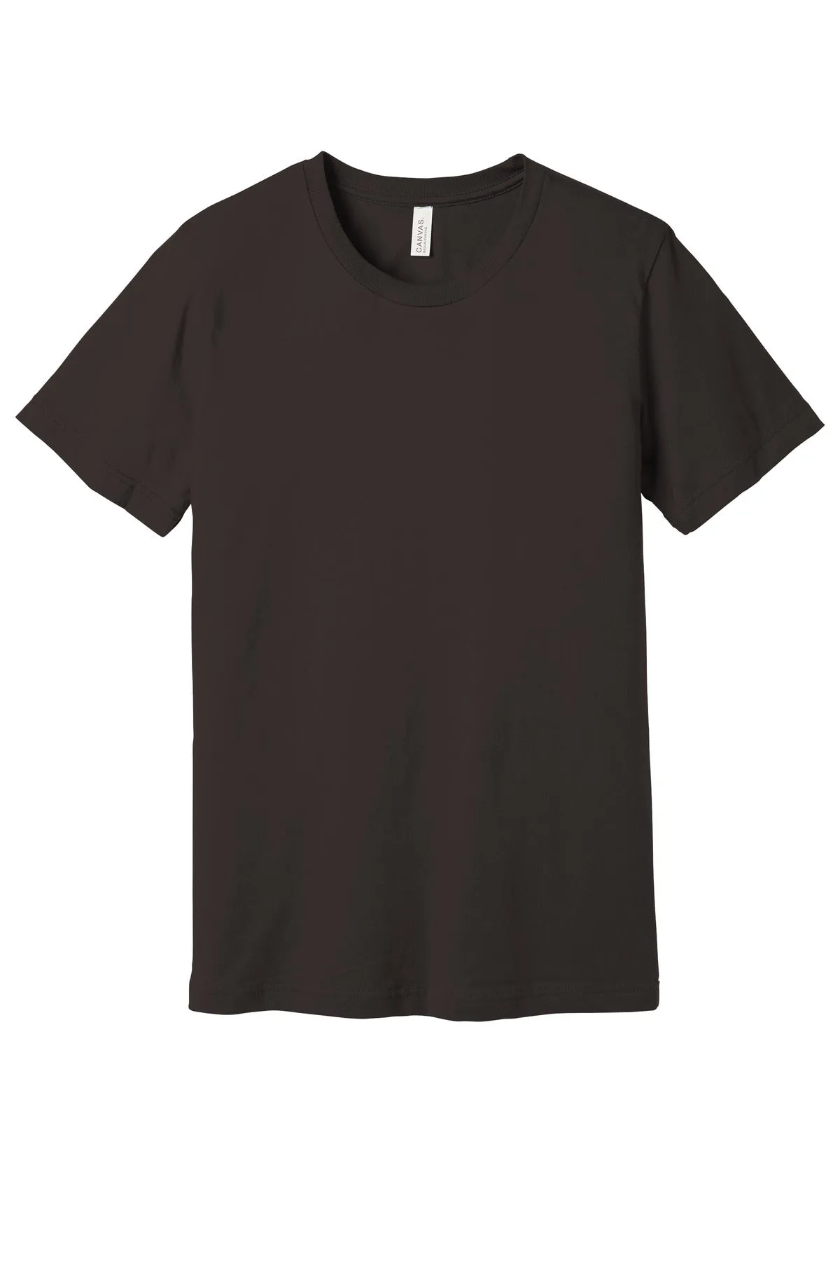 BELLA CANVAS  Unisex Jersey Short Sleeve Tee. BC3001 Brown