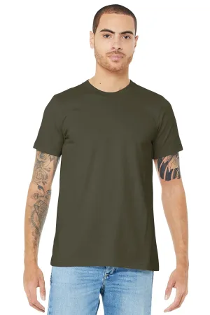 BELLA CANVAS  Unisex Jersey Short Sleeve Tee. BC3001 Dark Olive