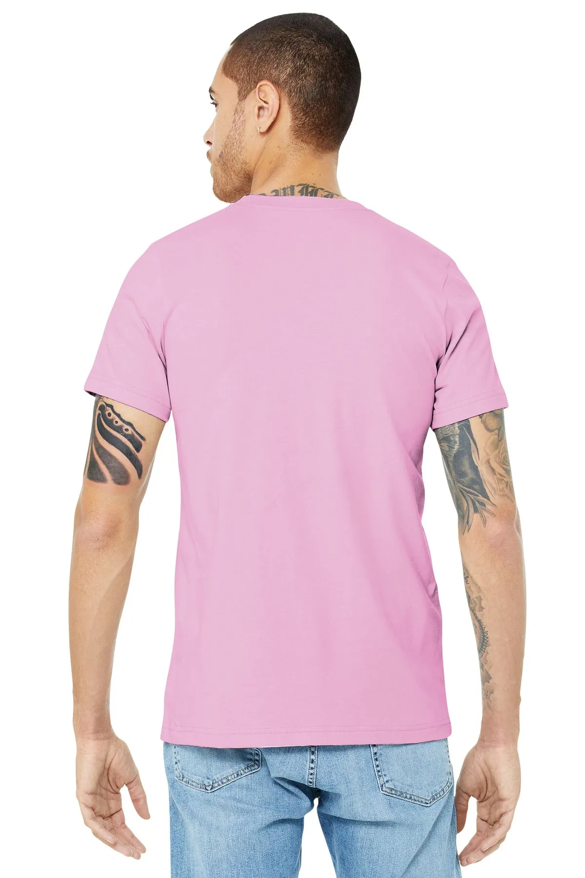 BELLA CANVAS  Unisex Jersey Short Sleeve Tee. BC3001 Lilac