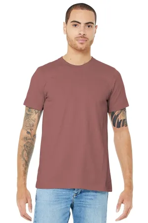 BELLA CANVAS  Unisex Jersey Short Sleeve Tee. BC3001 Mauve
