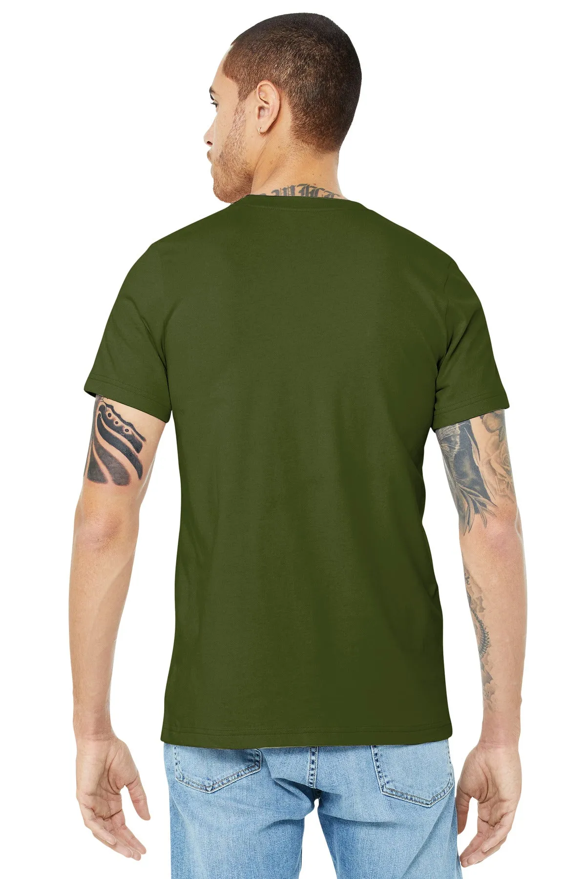 BELLA CANVAS  Unisex Jersey Short Sleeve Tee. BC3001 Olive