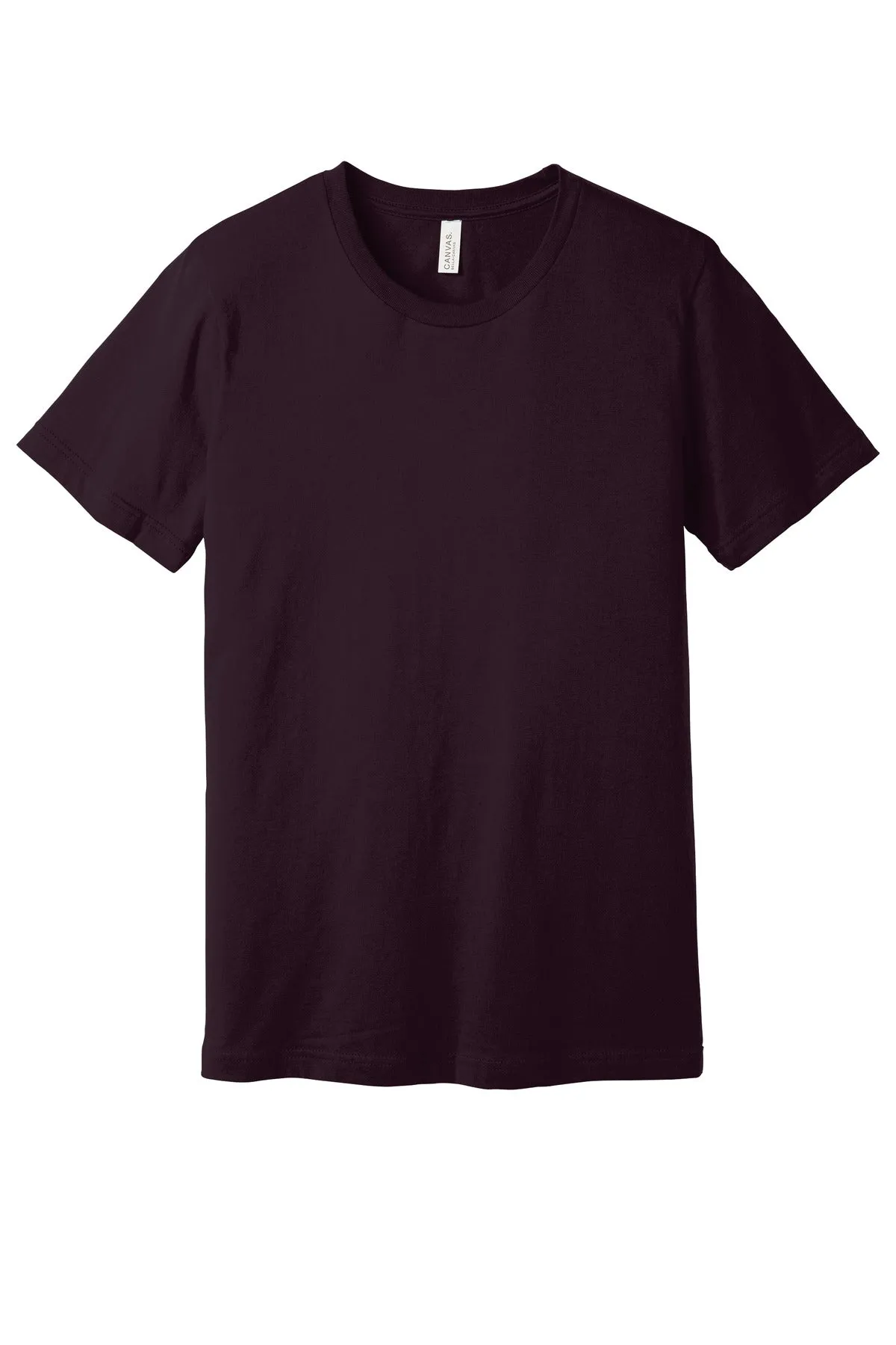 BELLA CANVAS  Unisex Jersey Short Sleeve Tee. BC3001 Oxblood Black
