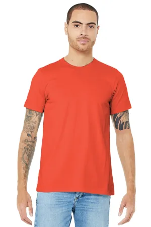 BELLA CANVAS  Unisex Jersey Short Sleeve Tee. BC3001 Poppy
