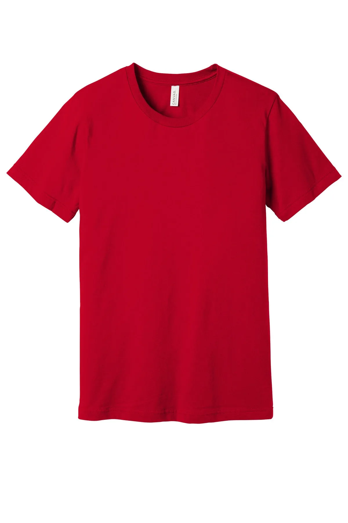 BELLA CANVAS  Unisex Jersey Short Sleeve Tee. BC3001 Red