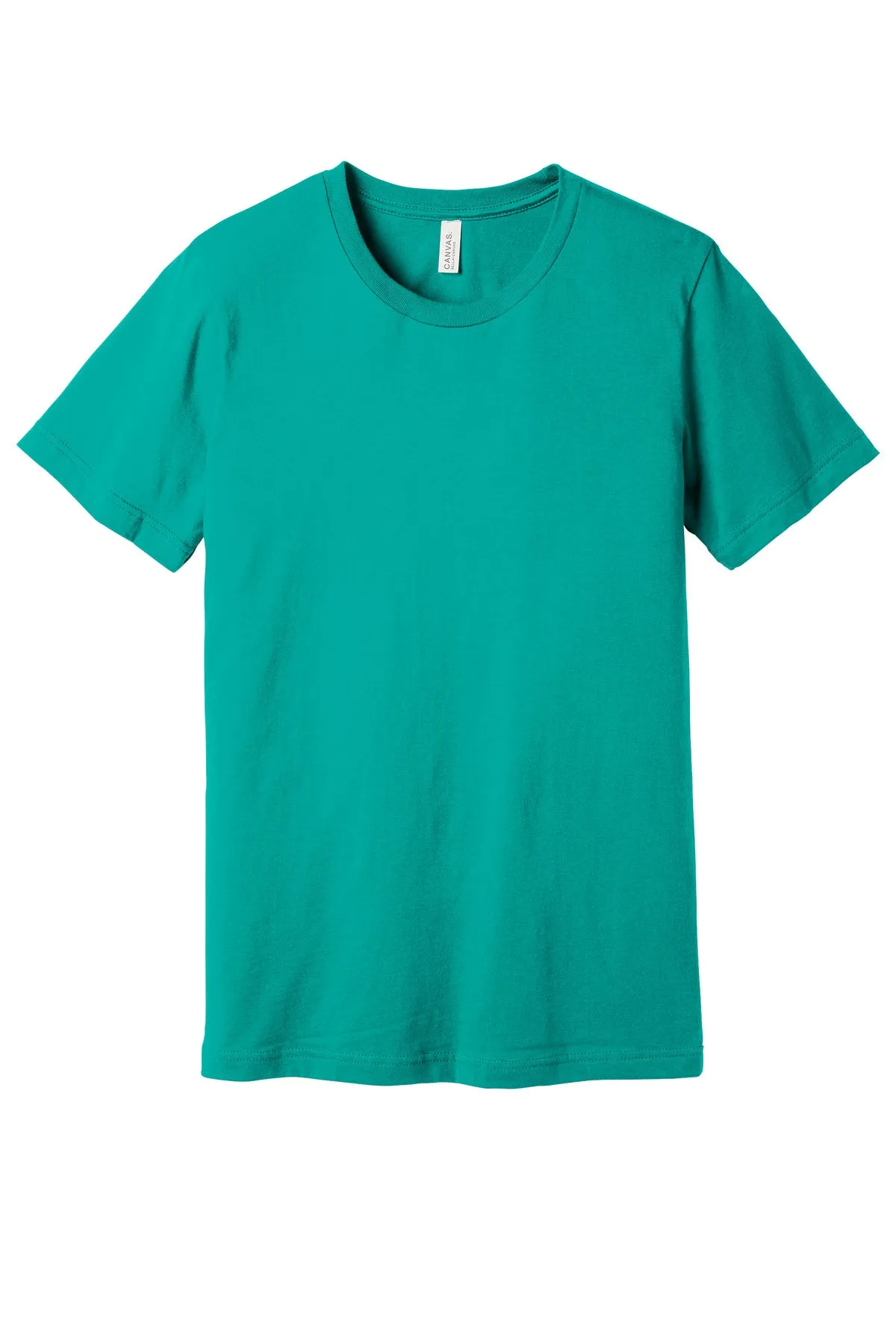 BELLA CANVAS  Unisex Jersey Short Sleeve Tee. BC3001 Teal