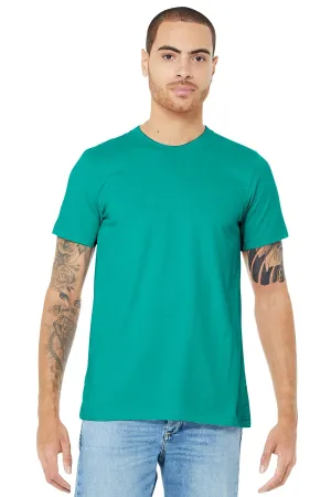 BELLA CANVAS  Unisex Jersey Short Sleeve Tee. BC3001 Teal