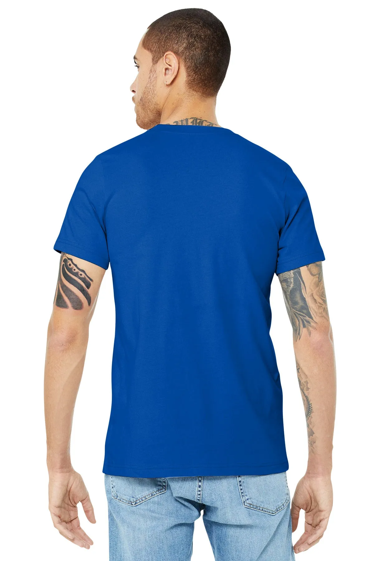 BELLA CANVAS  Unisex Jersey Short Sleeve Tee. BC3001 True Royal