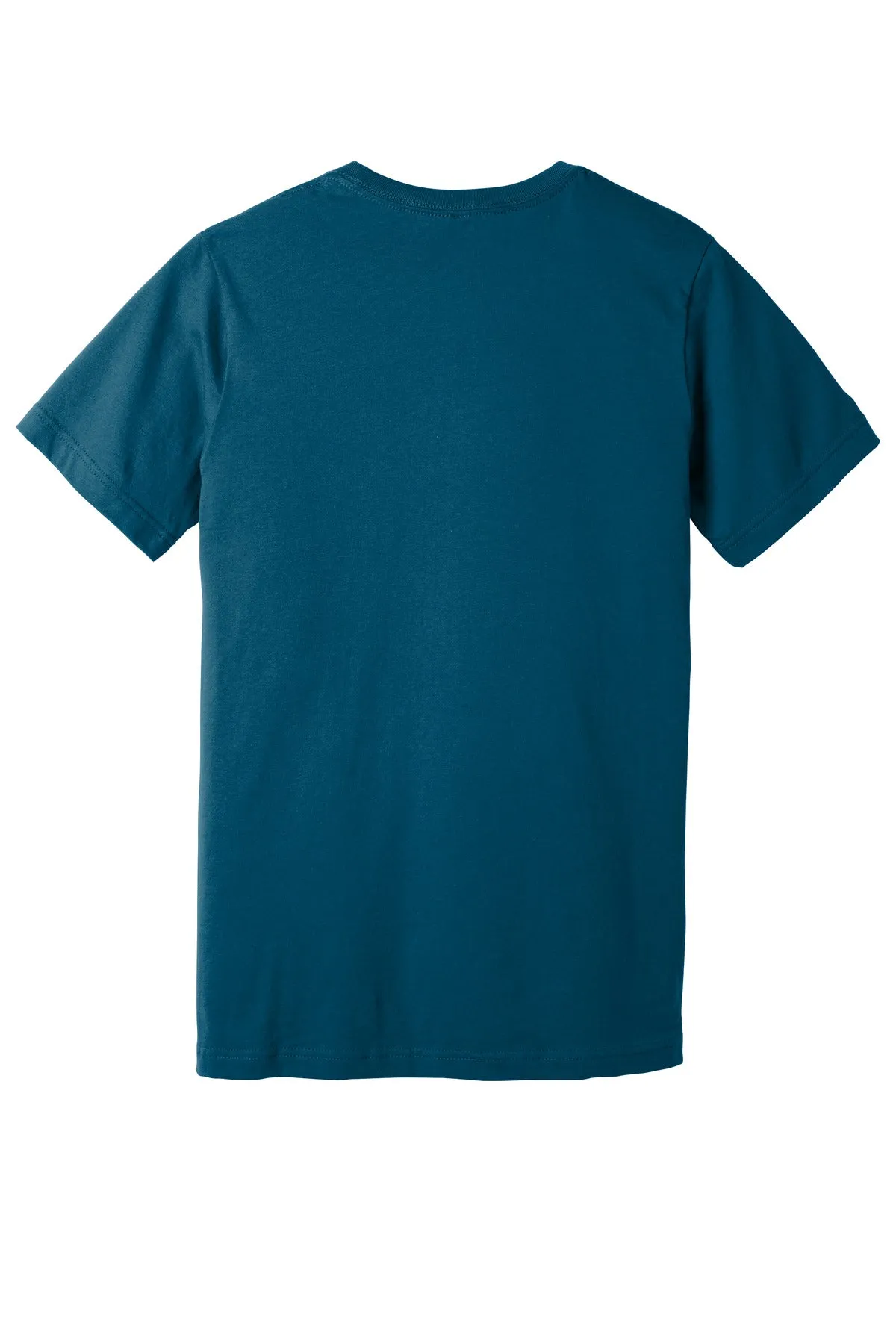 BELLA CANVAS  Unisex Jersey Short Sleeve V-Neck Tee. BC3005 Deep Teal