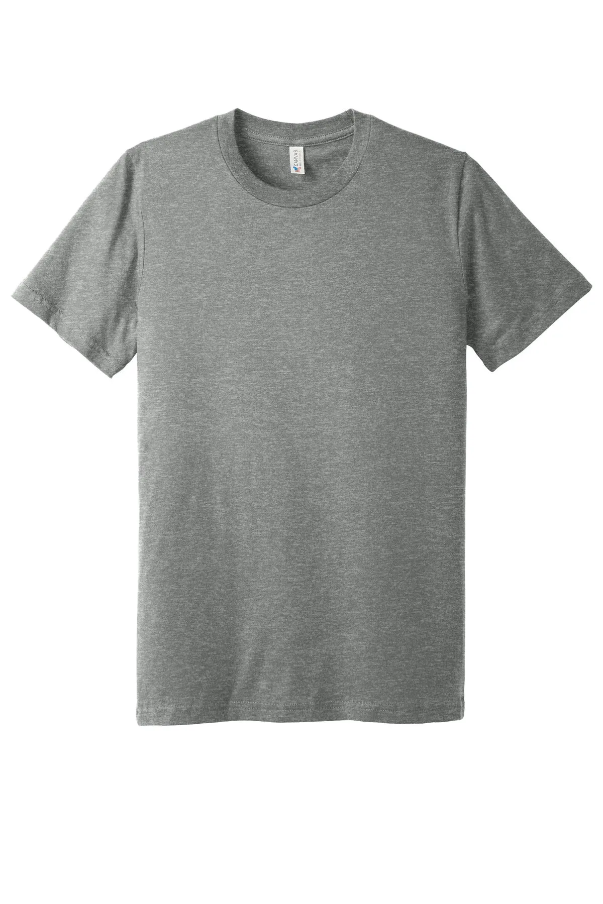 BELLA CANVAS  Unisex Made In The USA Jersey Short Sleeve Tee. BC3001U Deep Heather