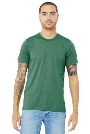 BELLA CANVAS  Unisex Triblend Short Sleeve Tee. BC3413 Grass Green Triblend