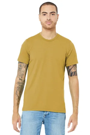 BELLA CANVAS  Unisex Triblend Short Sleeve Tee. BC3413 Mustard Triblend