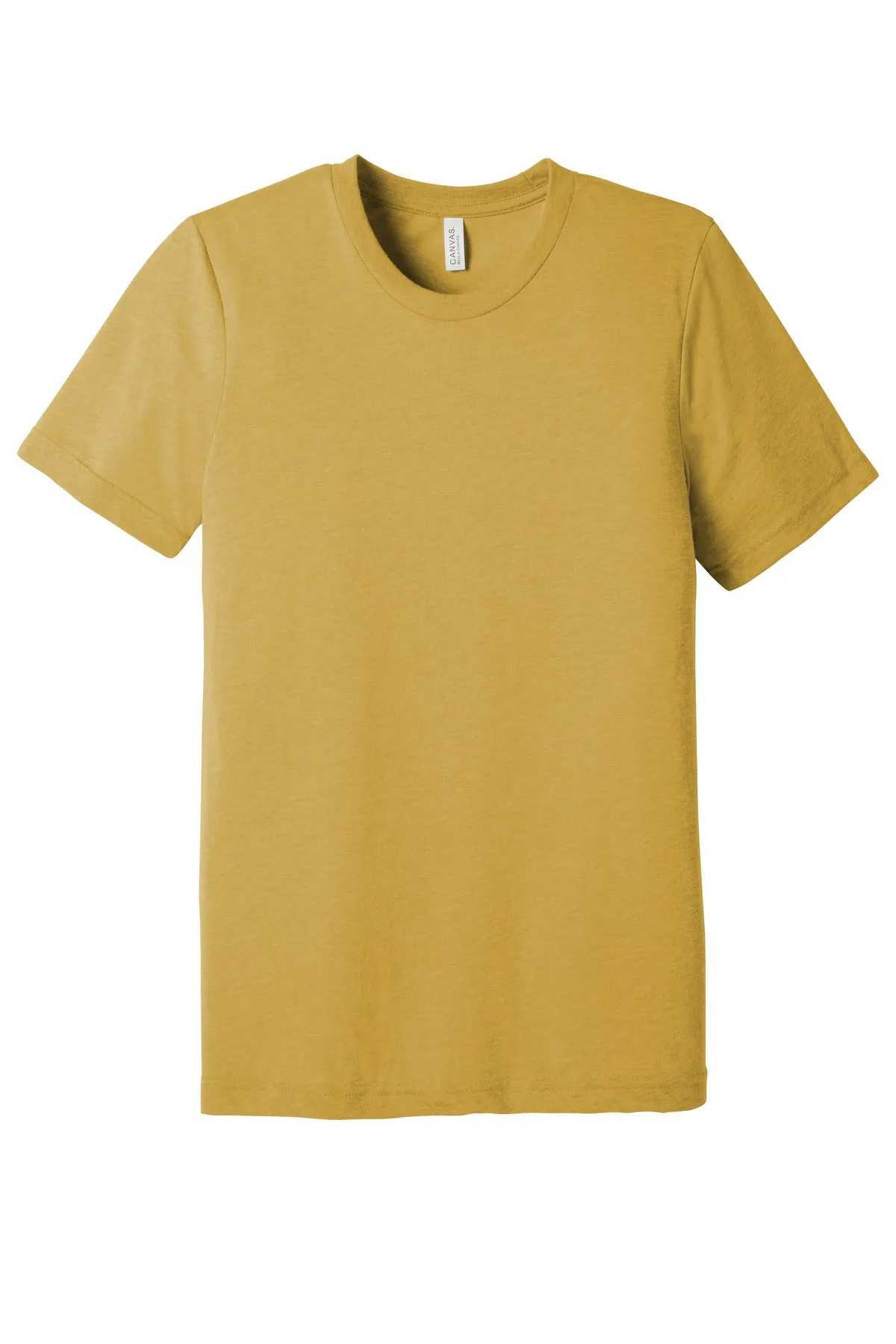BELLA CANVAS  Unisex Triblend Short Sleeve Tee. BC3413 Mustard Triblend