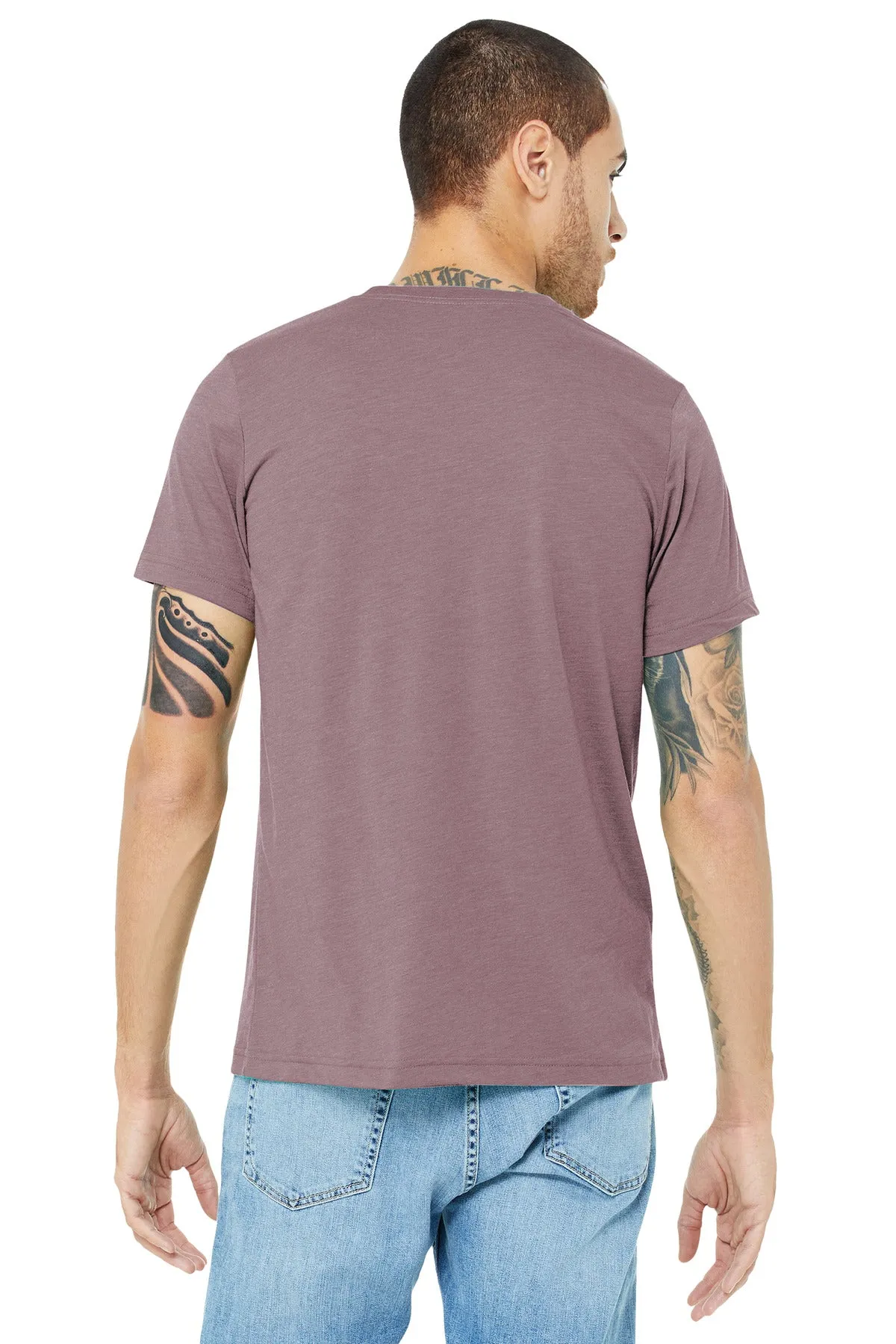 BELLA CANVAS  Unisex Triblend Short Sleeve Tee. BC3413 Orchid Triblend