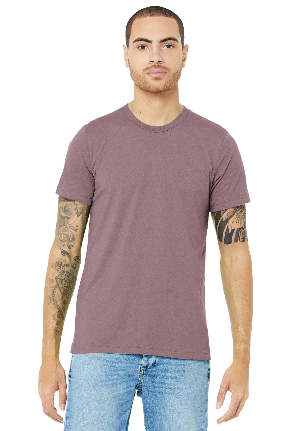 BELLA CANVAS  Unisex Triblend Short Sleeve Tee. BC3413 Orchid Triblend