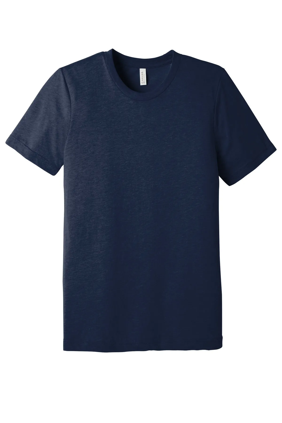 BELLA CANVAS  Unisex Triblend Short Sleeve Tee. BC3413 Solid Navy Triblend