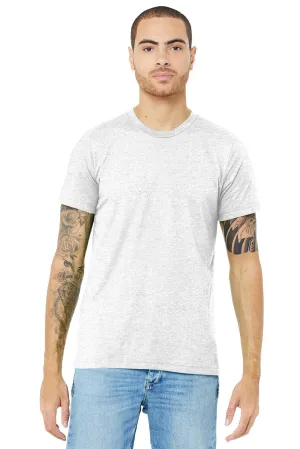 BELLA CANVAS  Unisex Triblend Short Sleeve Tee. BC3413 White Fleck Triblend