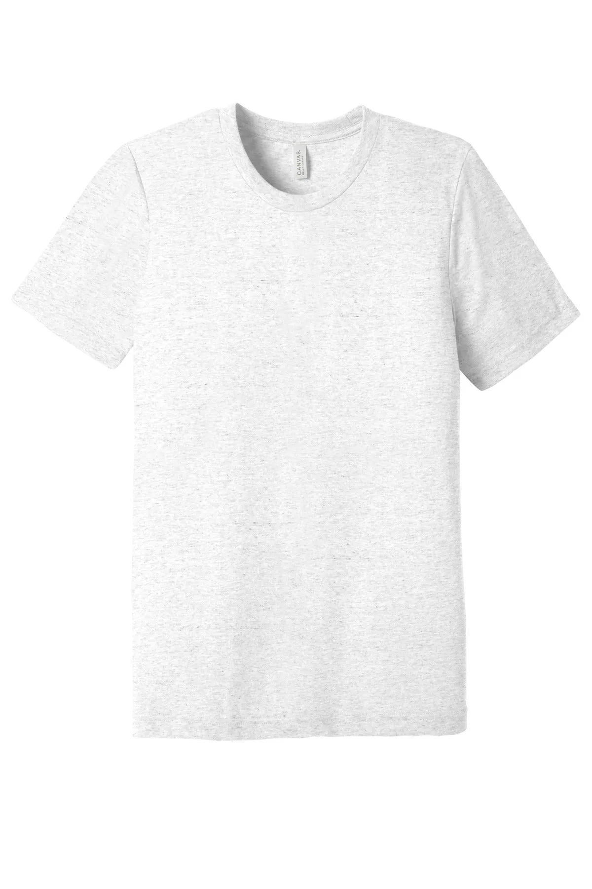 BELLA CANVAS  Unisex Triblend Short Sleeve Tee. BC3413 White Fleck Triblend