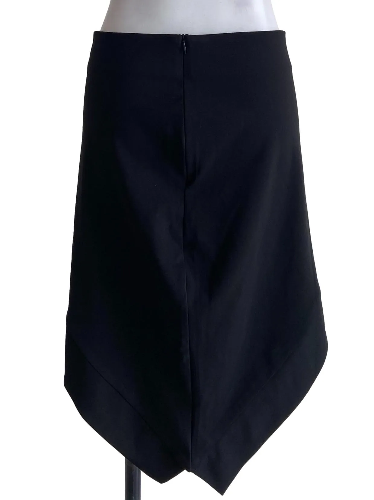 Black Asymmetric Skirt