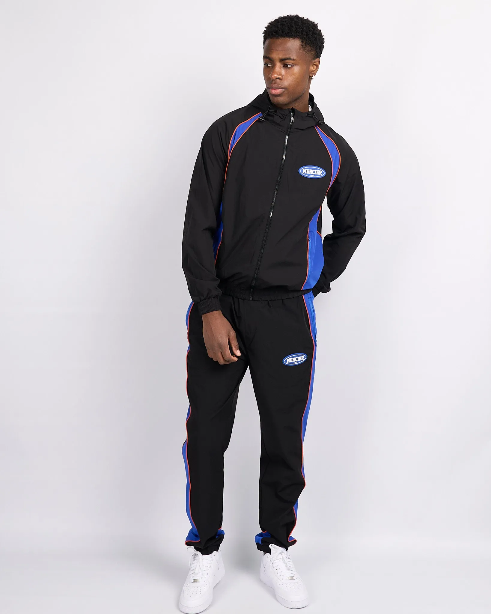 Black Mercier Maison Racer Track Pants