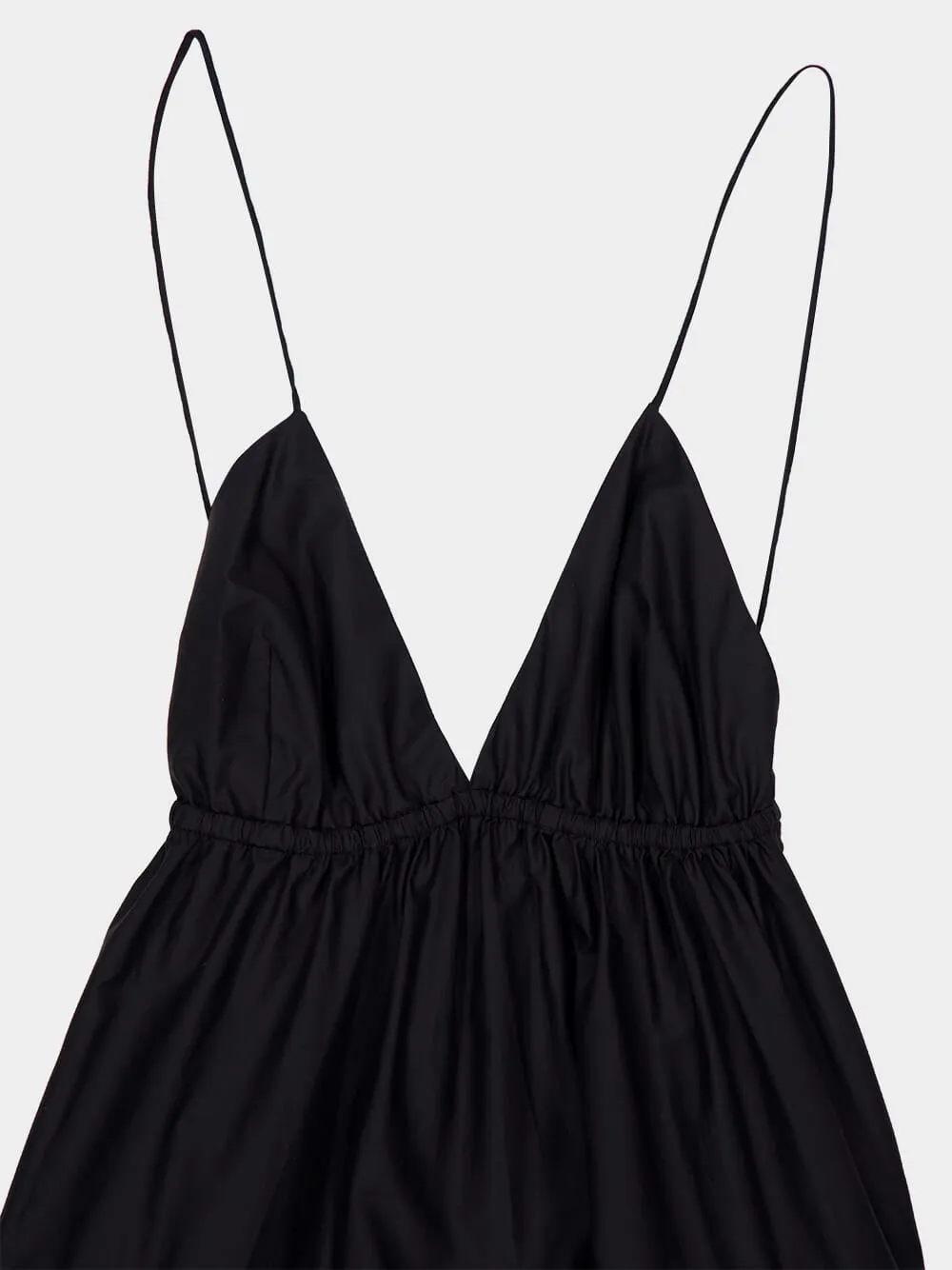 Black Triangle Tiered Sundress