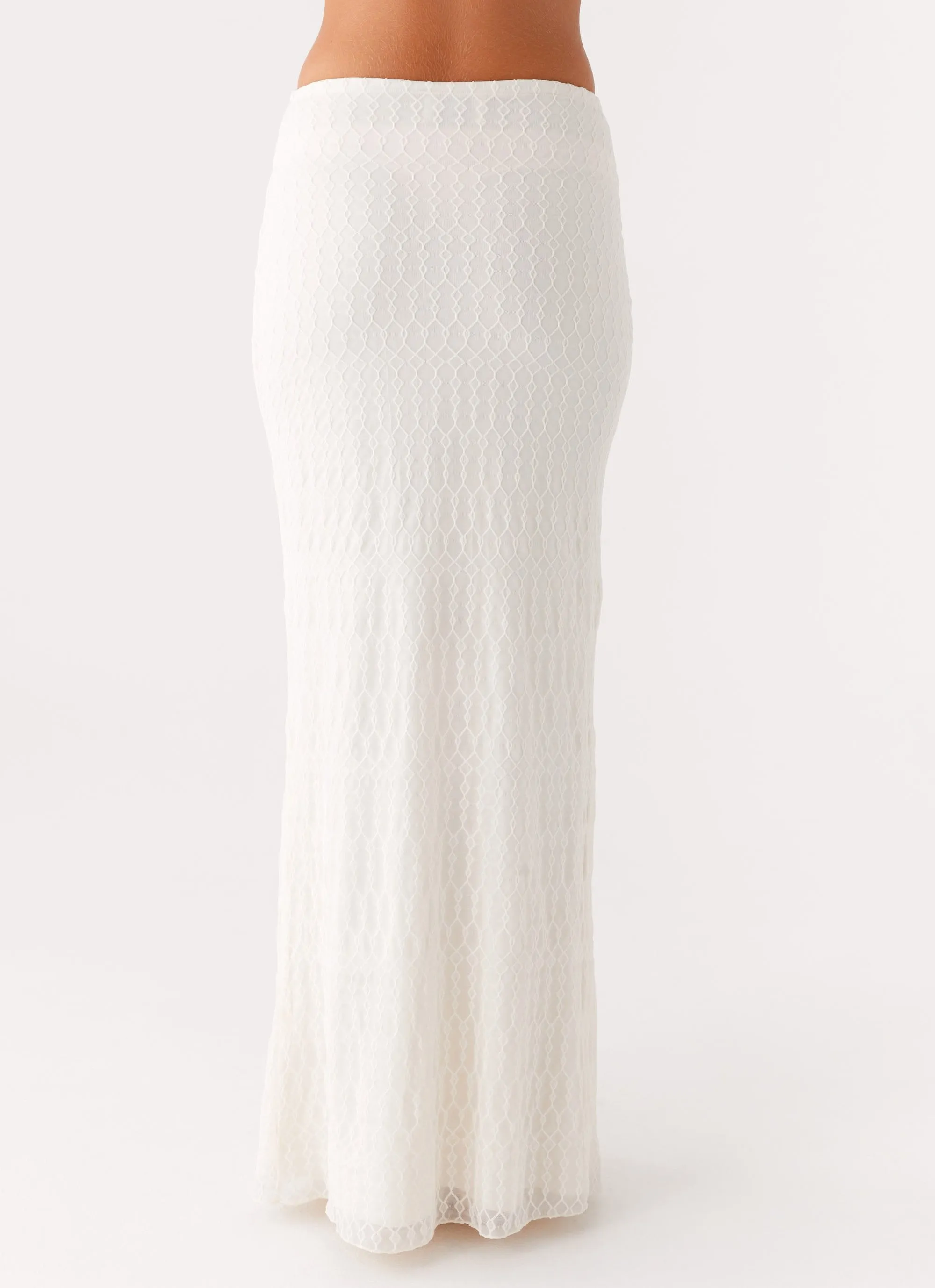 Blakely Maxi Skirt - Ivory