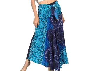 Blue Boho skirt,hippie skirt,maxi skirt,bohemian skirt,long skirt,gypsy skirt,festival skirt,cotton skirt,vintage skirt,music fest skirt