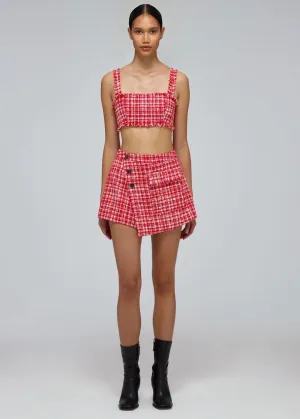 Boucle Skort (Red)